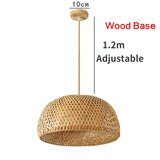 Rattan Bamboo Hand-Woven Bamboo Pendant Lamp