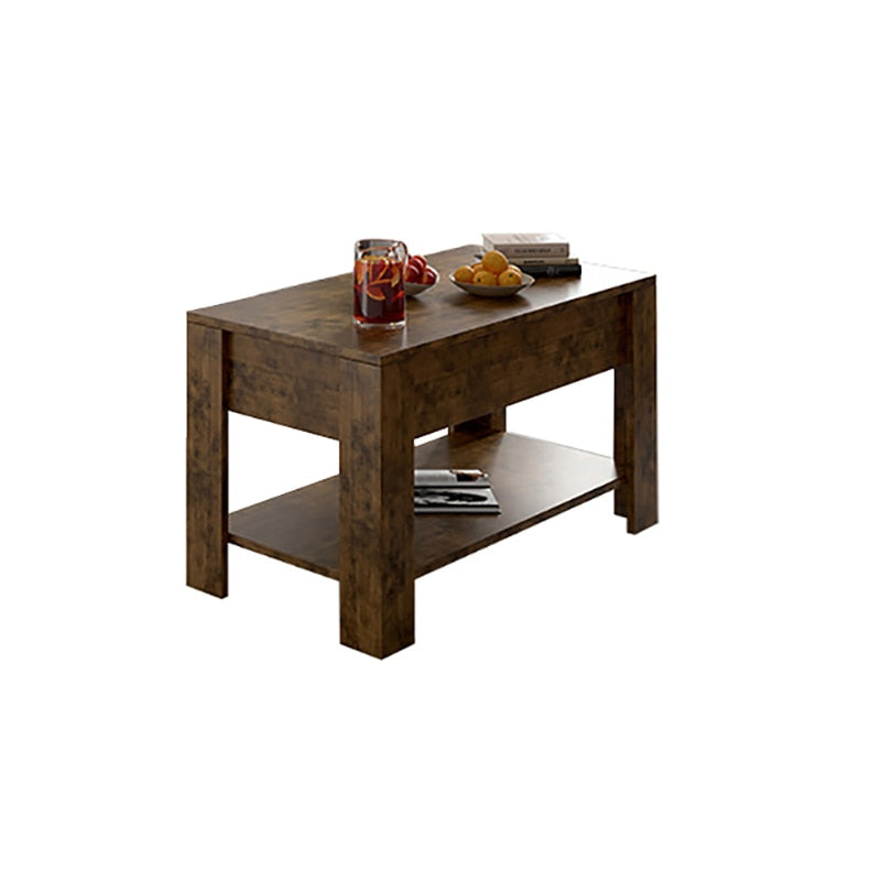 Modern Wood Lift Top Center Table