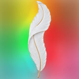 Nordic Modern Creative Feather Light Led Wall Lamp