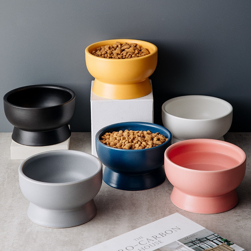 Nordic Style Pet Ceramic Feeding Ceramic Bowls