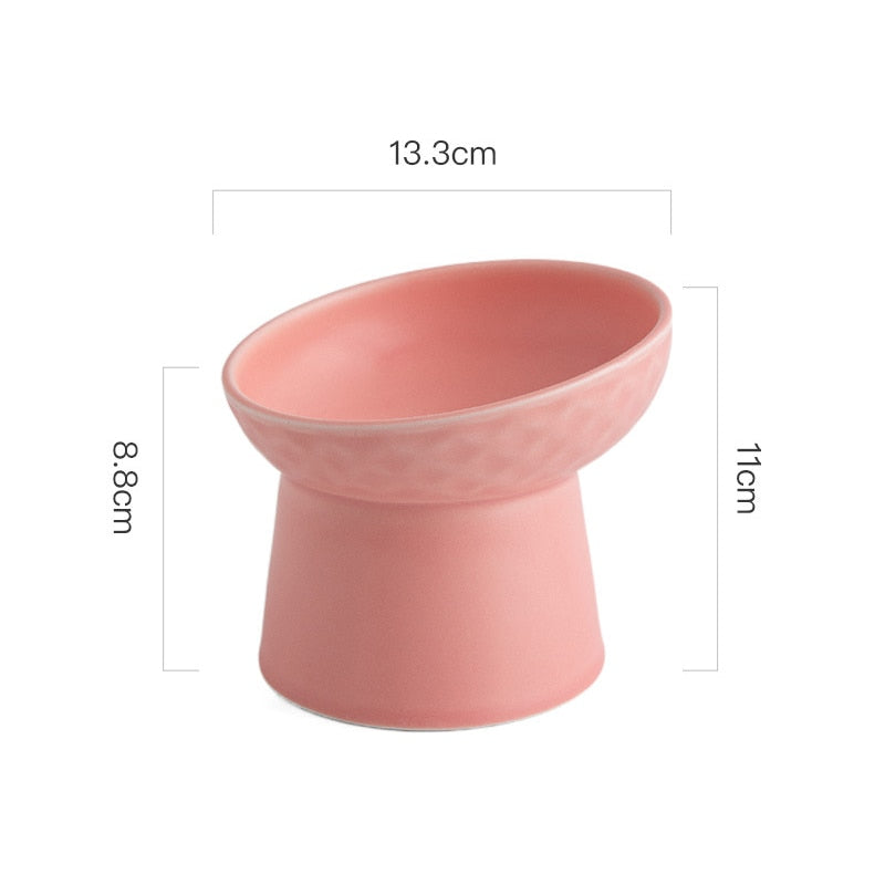 Pet Nordic Style Ceramic Feeding Bowl