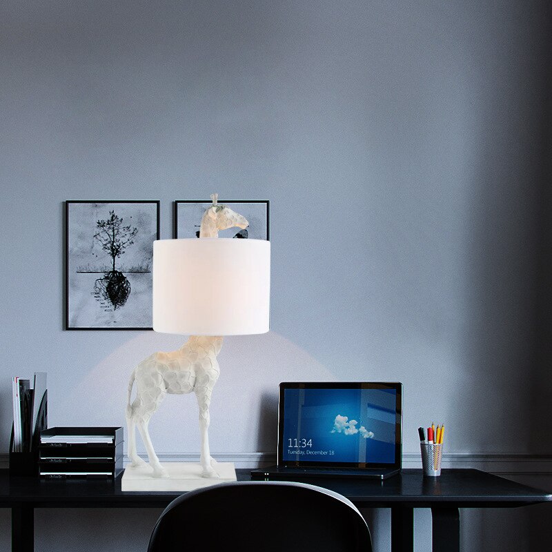 Overlooking Giraffe Table Lamp