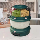 Rotatable Food Storage Containers Dispenser