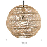 Chinese Style Handmake Rattan Vintage Hanging Lamps