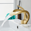 Cobra Snake-Shaped Waterfall Faucet