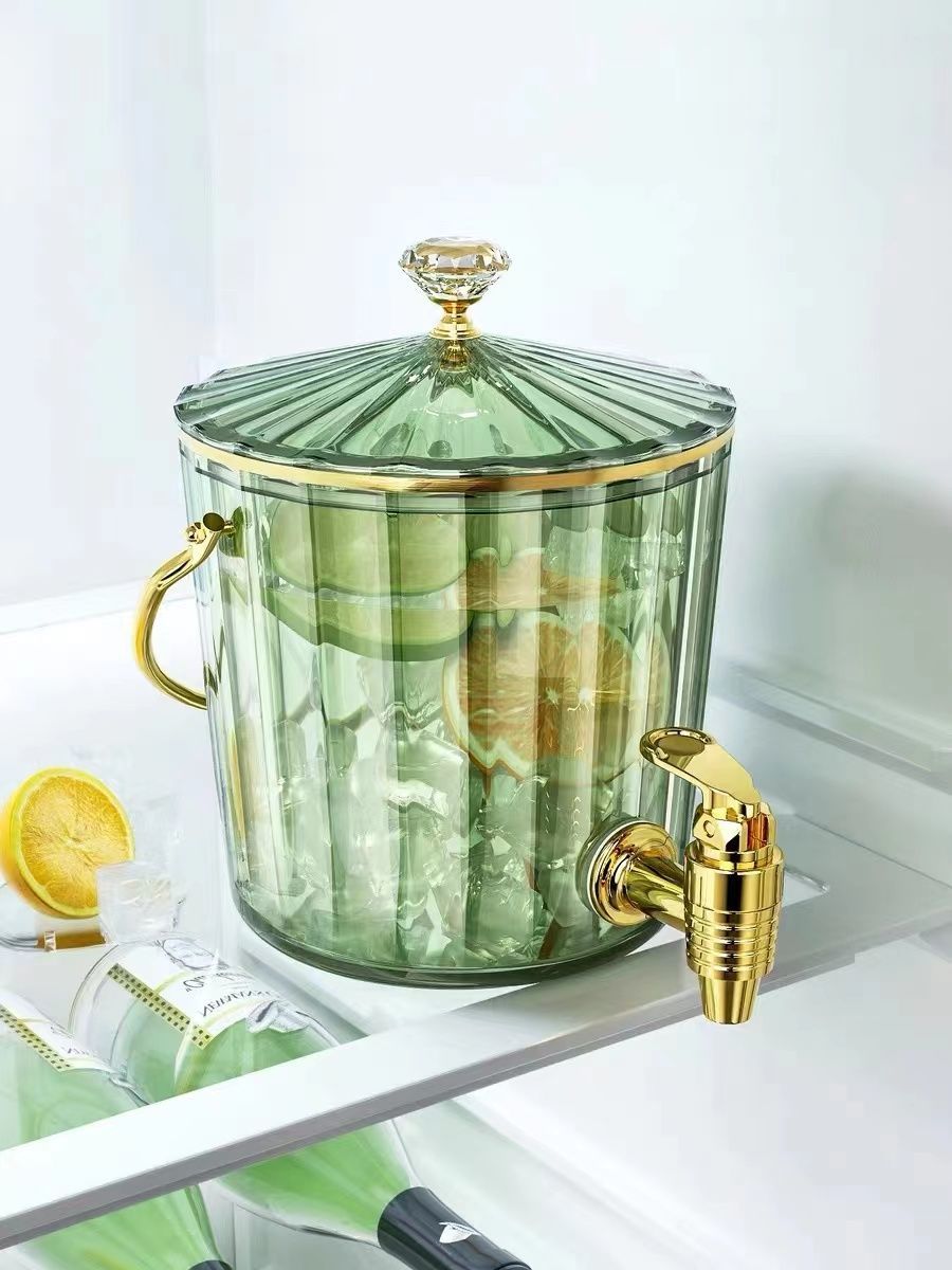 Transparent Drink Jug Kettle with faucet