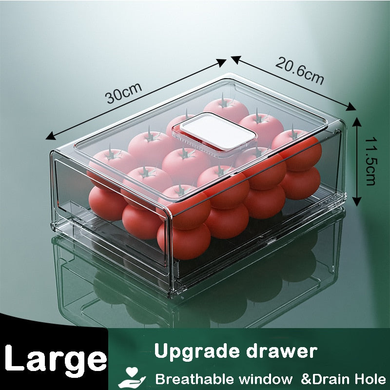 Transparent Stackable Storage Box