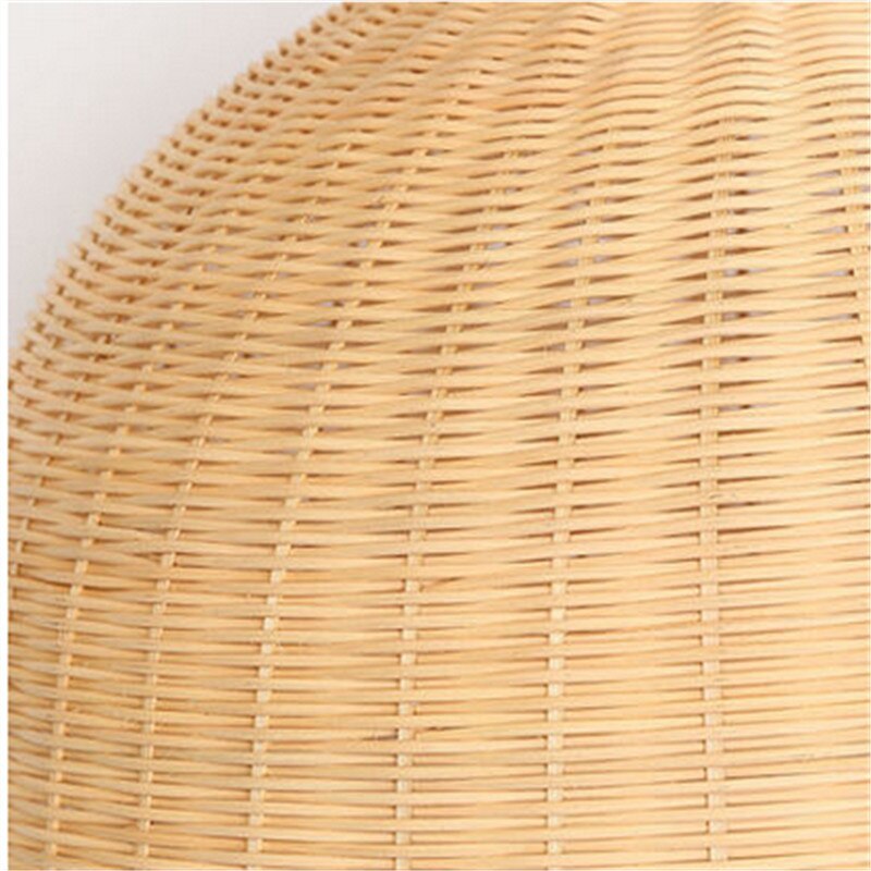 Rattan Bamboo Hand-Woven Bamboo Pendant Lamp