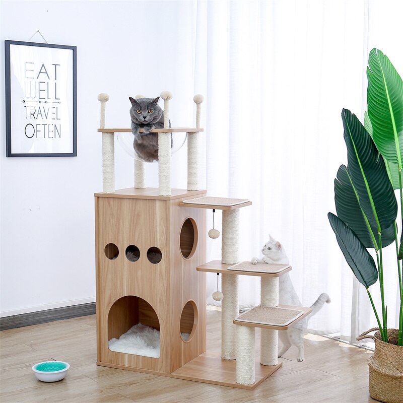 Multiple Levels Cat Tree Tower