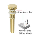 Single Handle 1 Hole Water Fall Overflow Faucet