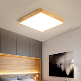 Nordic Wood Ceiling Lamp