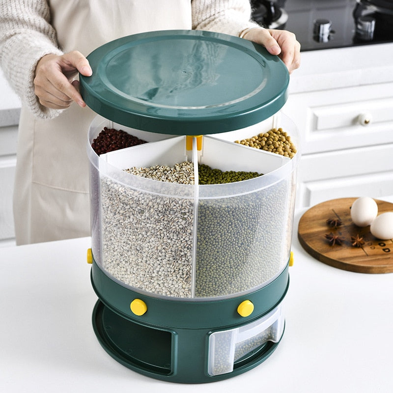 Independent Rice Bucket Grain Dispenser