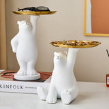 Arctic White Bear Tray