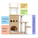 Multiple Levels Cat Tree Tower