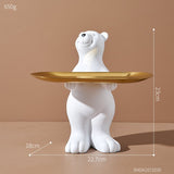 Arctic White Bear Tray