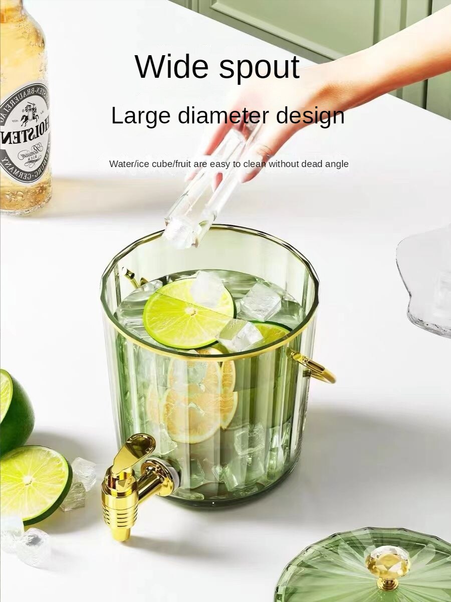 Transparent Drink Jug Kettle with faucet