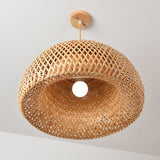 Rattan Bamboo Hand-Woven Bamboo Pendant Lamp