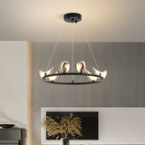 Nordic Modern Bird Chandelier