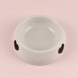 Cute Pet Food Bowl With Heart