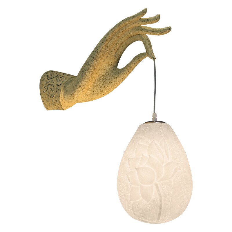 Lotus Hand Wall Lamp