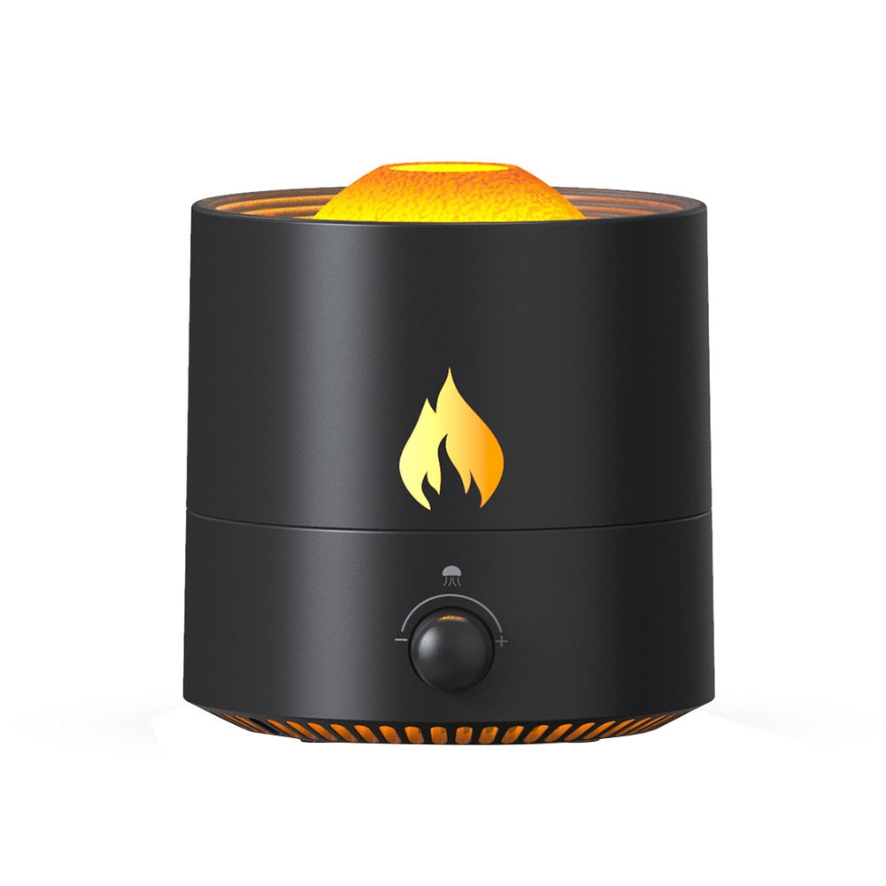 Ultrasonic Aroma Flame Color Diffuser