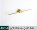 Gold Base + Gold Bar 40 cm