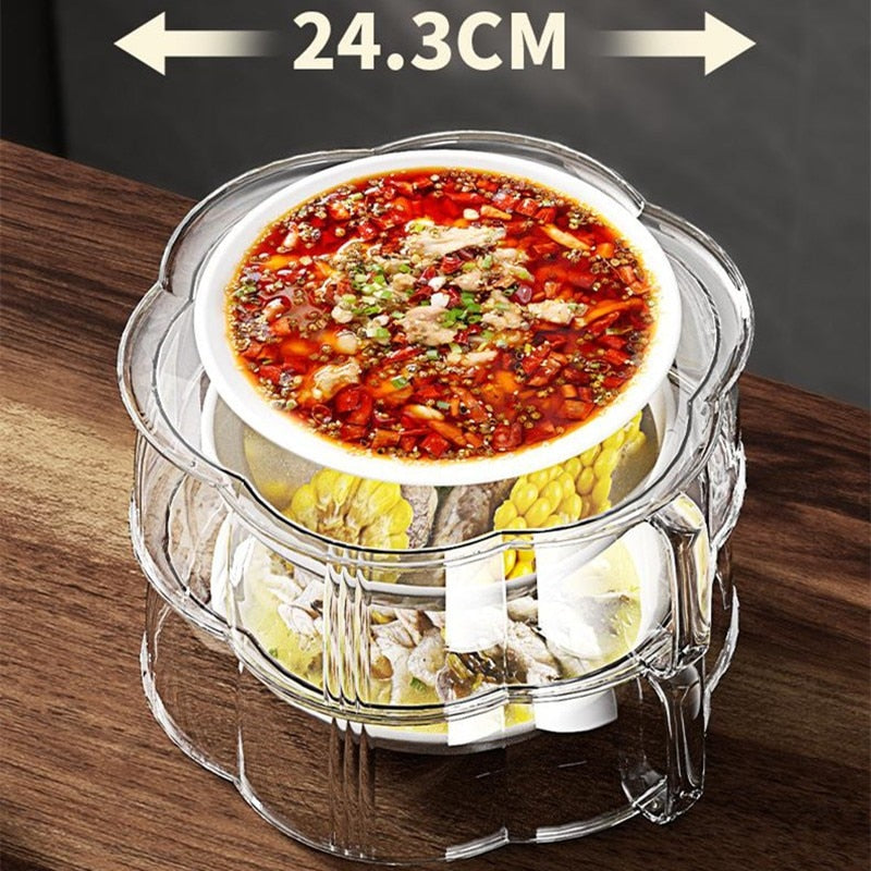 Clear Stackable Food Cover