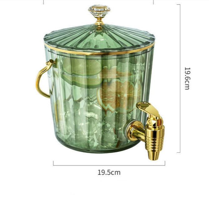 Transparent Drink Jug Kettle with faucet