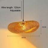 Bamboo Weaving Rattan Hanging Lamp