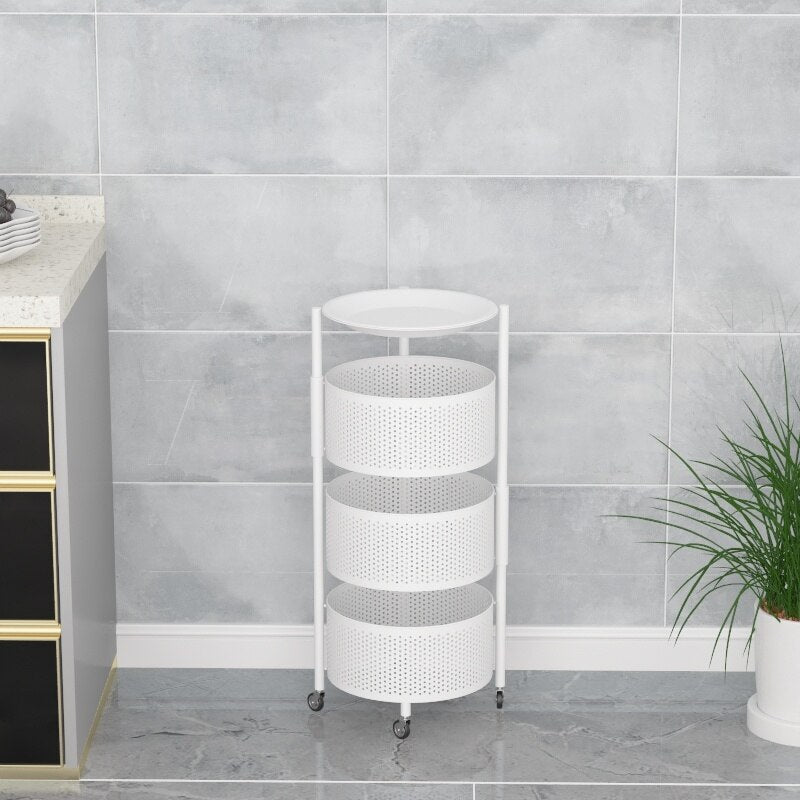 Metal Open-Close Rotating Shelf