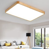 Nordic Wood Ceiling Lamp