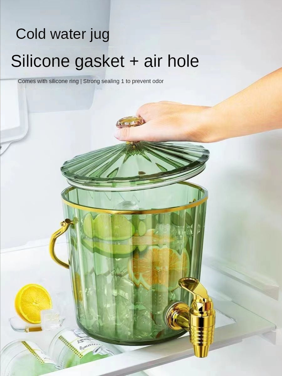 Transparent Drink Jug Kettle with faucet