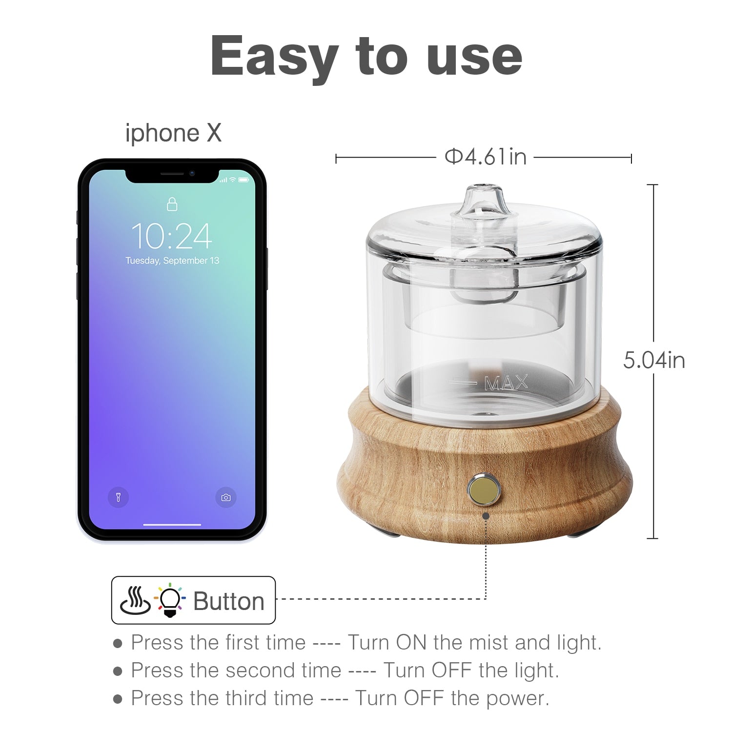 Glass Aroma Humidifier