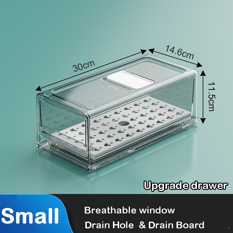 Transparent Stackable Storage Box