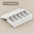 White Drawer Box Storage Organizer