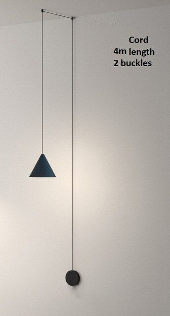 Geometric String Light Hanging Lamp