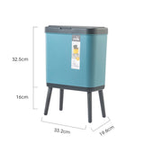 Large Capacity Trash Can With High Legs