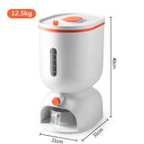 Automatic Grain Plastic Storage Box Kitchen Dispenser