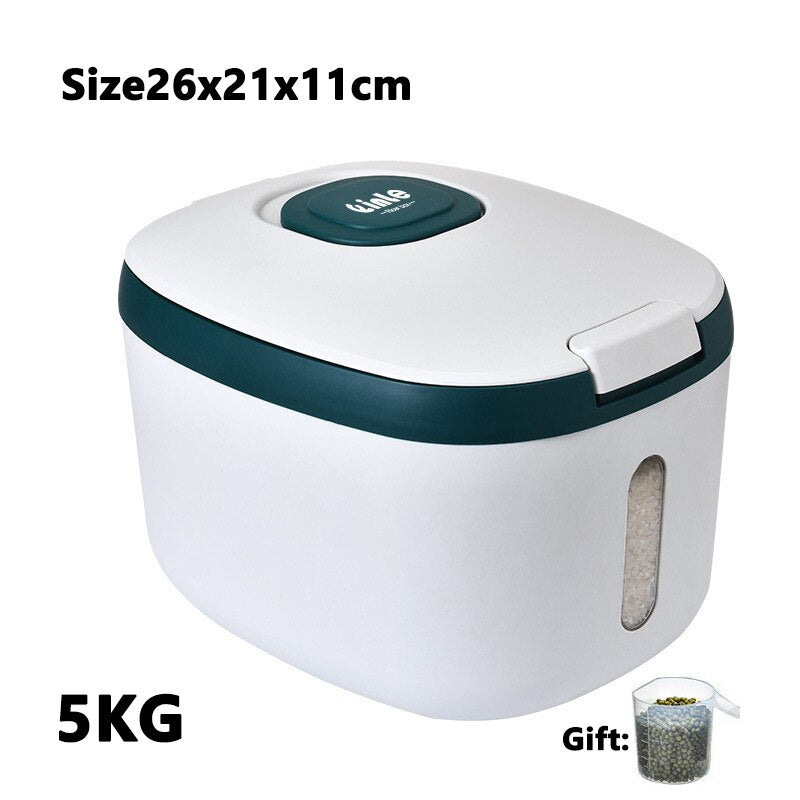 Press-type Sealed Box Insect-Proof Grain Storage Dispenser