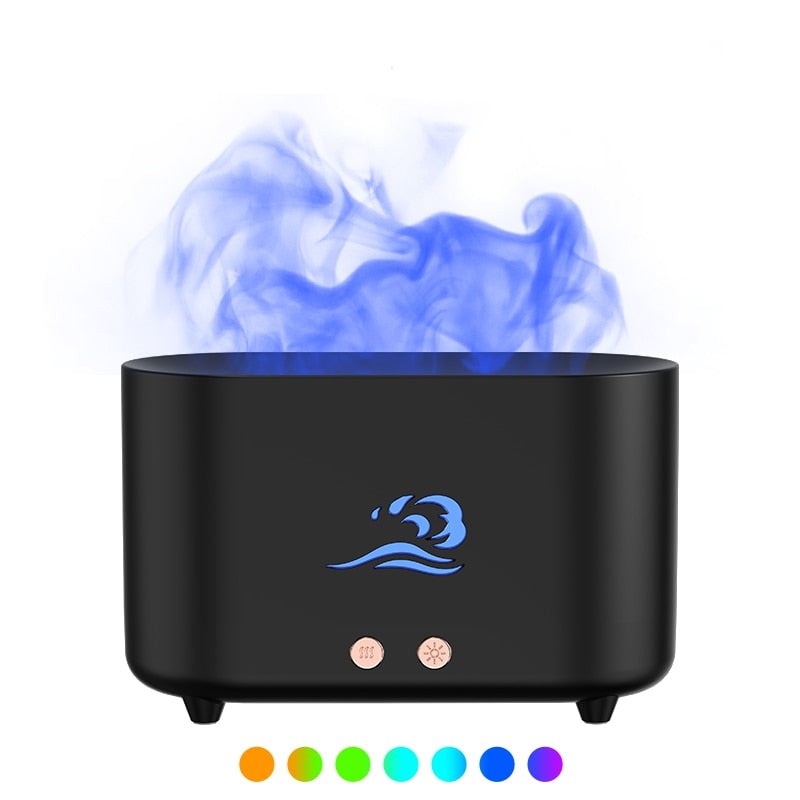 Flame Air Fragrance Humidifier USB