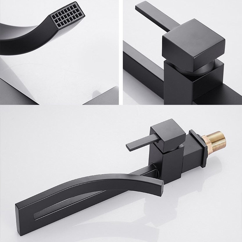 Downhill Bathroom Faucet