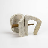 Japanese White Shino Ash Sculpture