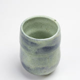 Japanese Green Vase Author Glaze