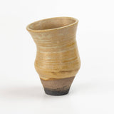 Japanese Twisted Textured Vase Author Glaze