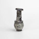 Japanese Rusty White Author Ash Glaze Vase