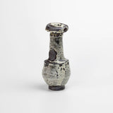 Japanese Rusty White Author Ash Glaze Vase