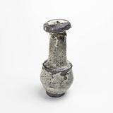 Japanese Rusty White Author Ash Glaze Vase