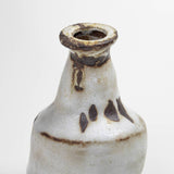 Japanese Rusty White Shino Classic Glaze Vase