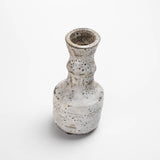 Japanese Rusty White Shino Glaze Vase