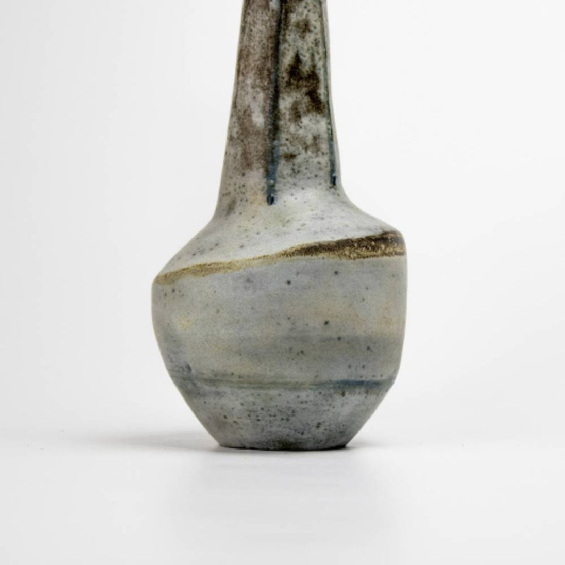 Japanese Natural White Vase Author Glaze